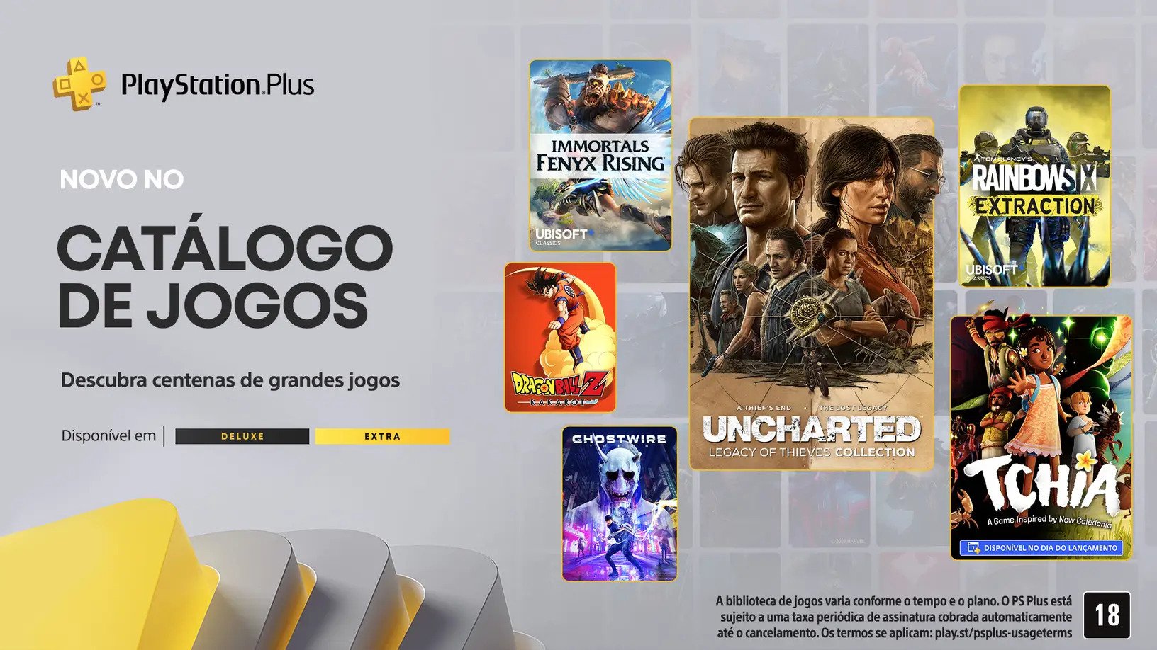 PlayStation Plus: confira a atualização de março de 2023 do